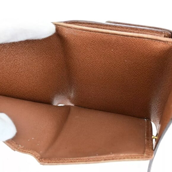 LOUIS VUITTON Porte Monnaie Billet Carte Credit Wallet Monogram M61652 66SJ045 - Picture 11 of 16